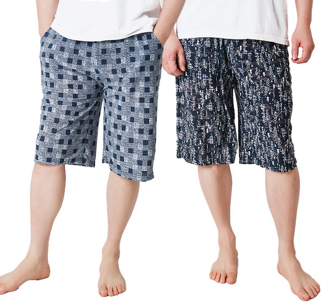 1+1 폭스 냉감 5부 잠옷바지 2종 E6 남성용