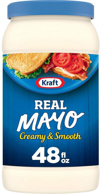 Kraft 크래프트 리얼 마요 크리미 앤 스무스 마요네즈, 2개, 1.42L