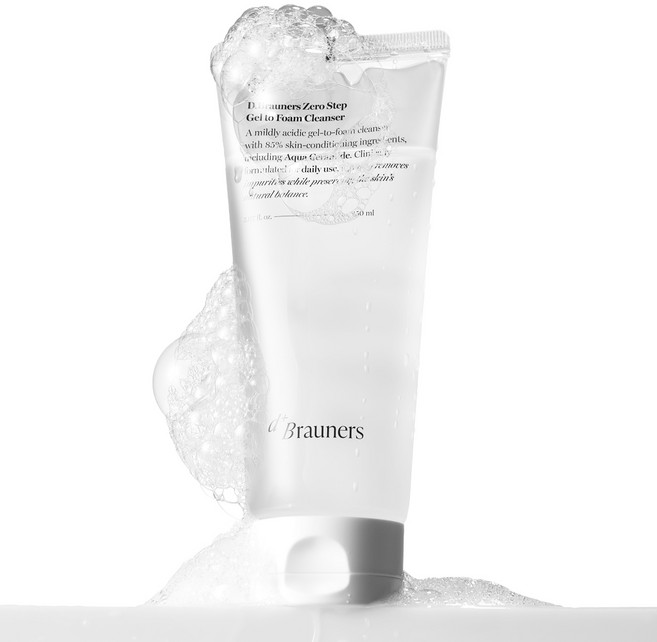 약산성 저자극 수분클렌저 디브라우너즈 제로스텝 젤투폼 클렌저, 1개, 150ml