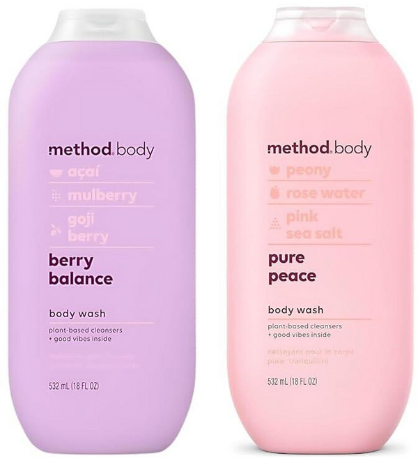 Method 바디 워시 (퓨어 피스 + 베리 밸런스)