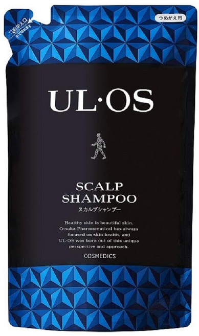 UL OS 頭皮洗髮精 補充包, 1包, 420ml