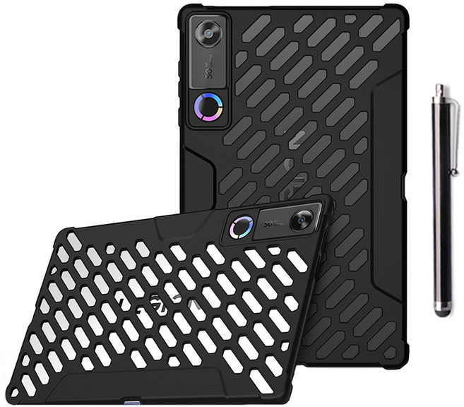 레노버 Y700 5세대 케이스 발열방지 TPU 범퍼 젤리 블랙 리전 2026 TB323FU, 1개