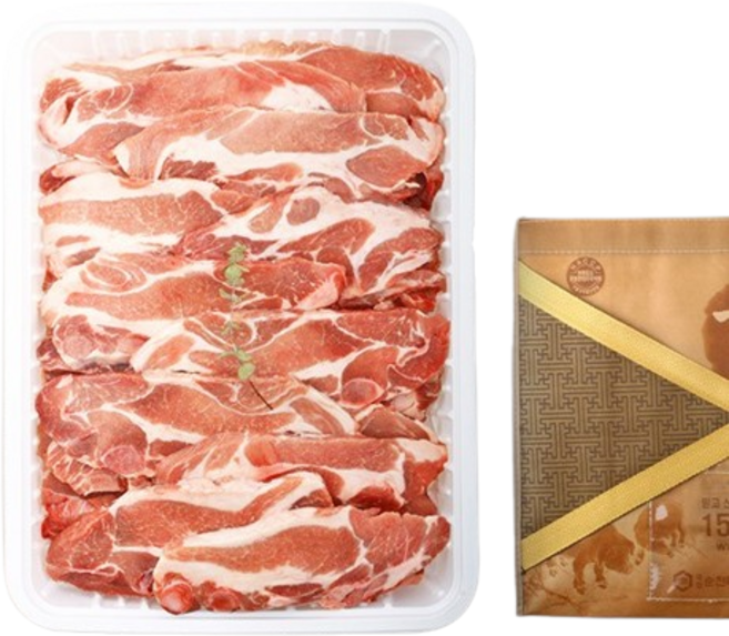 [해담] [한우] 한돈 LA갈비 선물세트 4kg, 1개, 상세 설명 참조, 상세 설명 참조