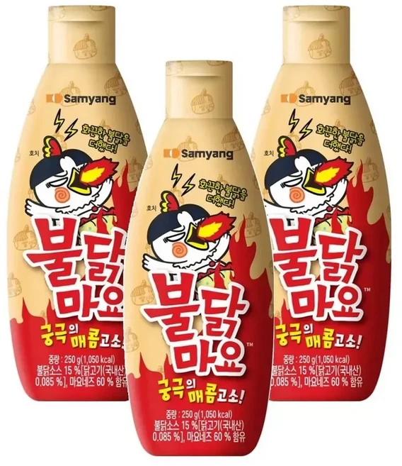 불닭 마요 소스 250g 3개 3Set, 1개