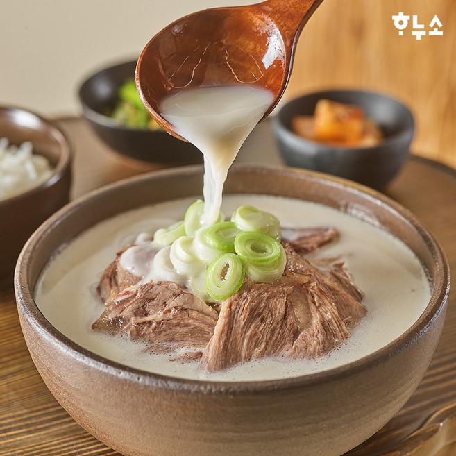 하누소 한우사골 고기곰탕 3팩/ 5팩/ 8팩/ 10팩, 10개, 700g