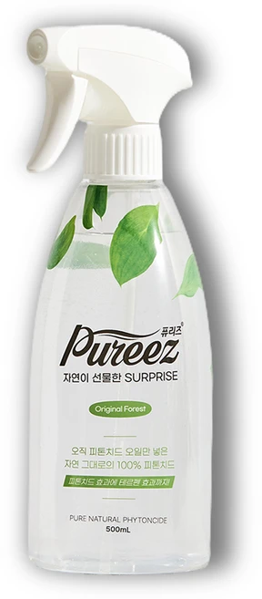 편백수가 아니라 진짜 피톤치드 퓨리즈 피톤치드 스프레이 오리지널, 1개, 500ml - 쿠팡