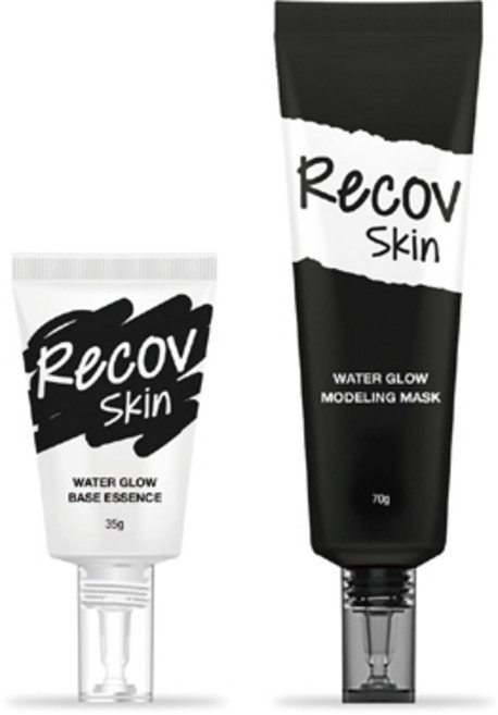 [스킨큐] recovskin 리커브스킨Set (에센스 35g + 모델링 마스크 70g), 1개, 1개입