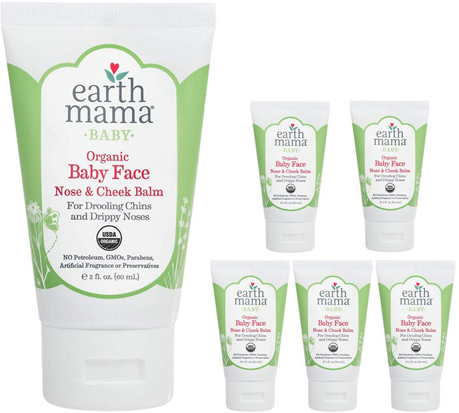 얼스마마 키즈 페이스 노즈 & 치크 밤, 6개, 60ml