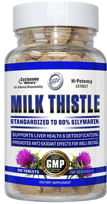 하이테크파마서티컬스 밀크 씨슬 0.8 실리마린 하이-포텐시 추출물 타블렛, 90정, 1개 - 쿠팡