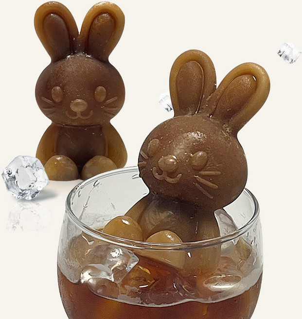 실리콘 돌고래 고양이 토끼 하트 아이스트레이