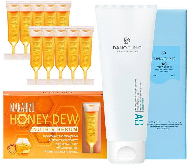[BEST기획] 다노 AS 아쿠아세럼 250ml + 마카리조 허니듀세럼 5ml 10개입, 1세트 - 쿠팡