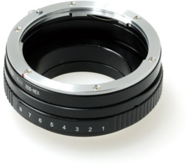 호루스벤누 TILT 렌즈변환어댑터 A8058 틸트 (소니NEX바디-캐논EOS렌즈), 1개