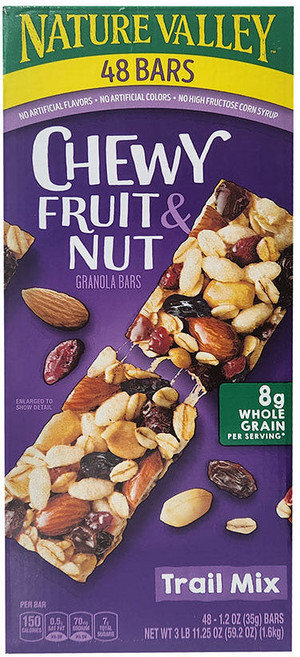 네이쳐밸리 Nature Valley 츄이 트레일믹스 그래놀라바, 35g, 20개