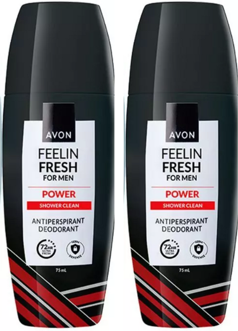 AVON雅芳 制汗體香劑 乾適防護, 2個, 75ml