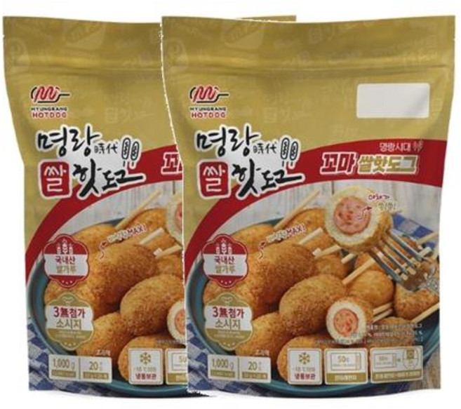 코스트코 명랑꼬마핫도그, 2개, 1kg