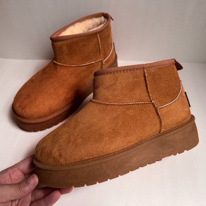 감파르 여성 겨울 털 어그 부츠