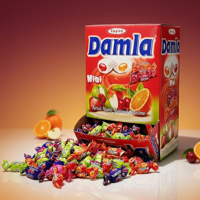 타야스 미니 담라 어소티드 소프트캔디, 1개, 2kg