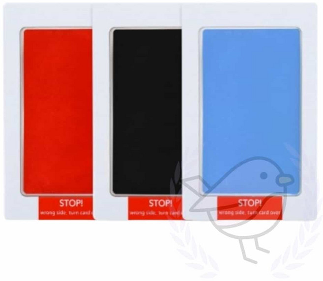 새임 발도장 스탬프 발바닥도장, 빨