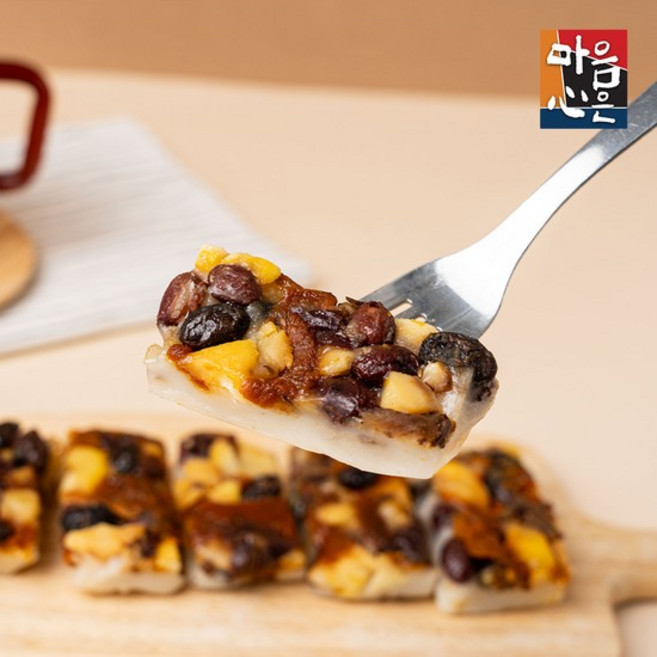 수제 영양찰떡 400g 1+1 (20개입) 식사대용 건강간식 영양떡 찰떡 콩떡 찹쌀떡, 없음