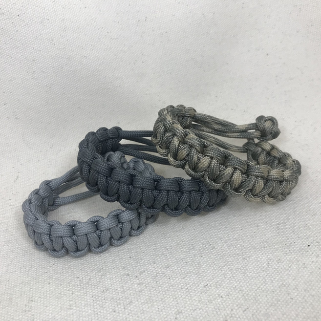 매드맥스 파라코드 생존팔찌, 그레이, 대형(18cm-20cm), 1개