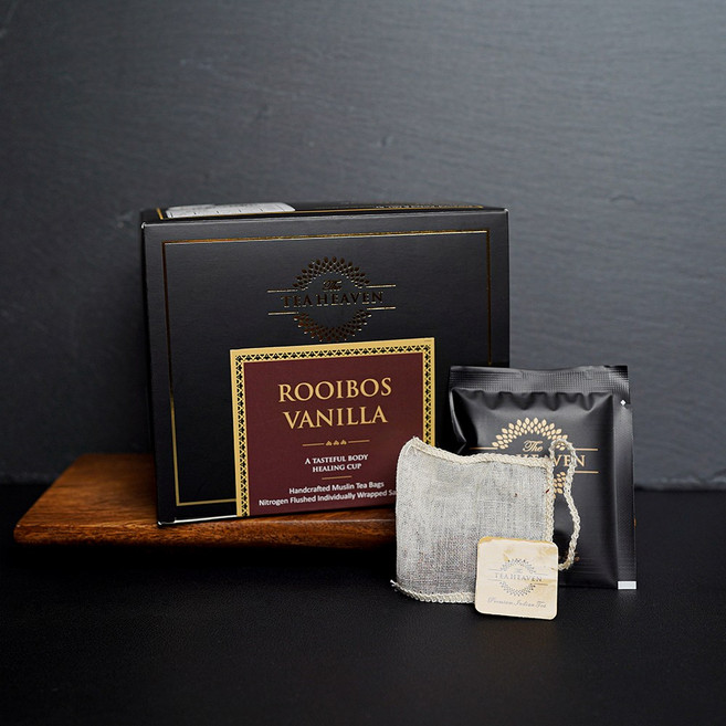 티헤븐 루이보스 바닐라 모슬린티백, 1개, 30개입