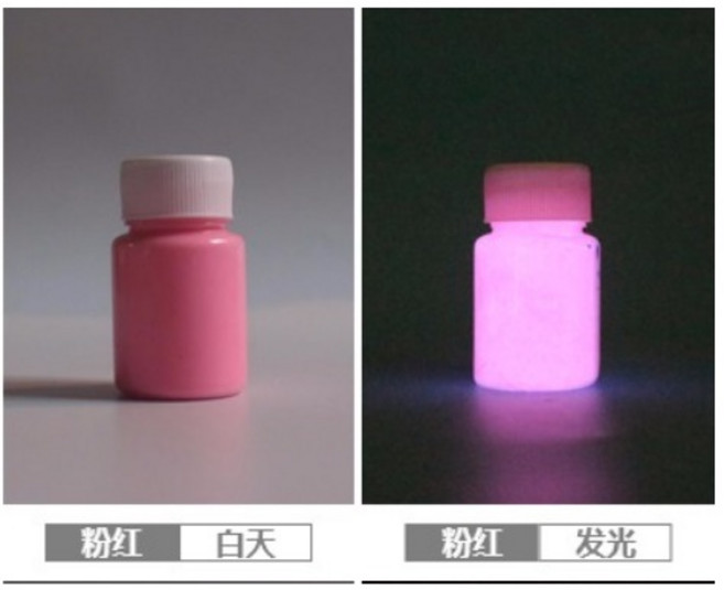 夜光漆 水性凝膠, 01粉紅, 1個