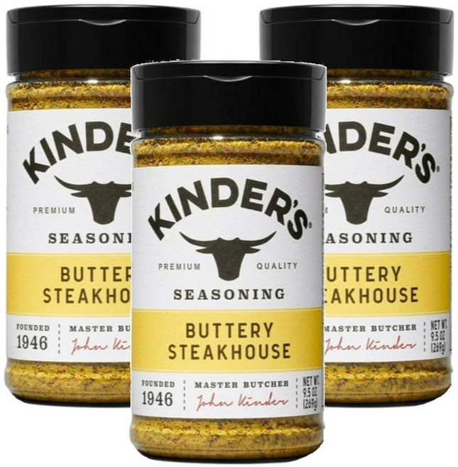 Kinder's 킨더스 버터리 스테이크하우스 시즈닝 269g, 3개