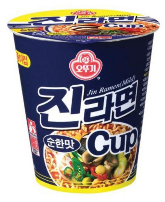 오뚜기진라면 순한맛 소 15개입 BOX, 단품