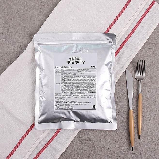 동원홈푸드 버터갈릭씨즈닝, 500g, 8개