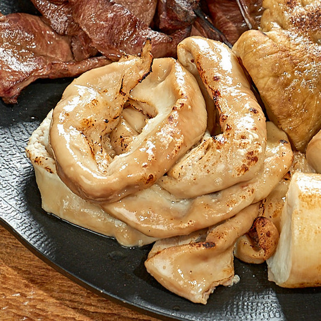 곱창거래소 직화초벌 소곱창구이 직접 직화로 초벌한 곱창구이, 2개, 160g