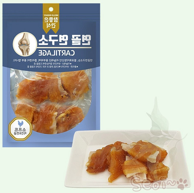 서이 참좋은간식 건식 치킨 연골말이 강아지