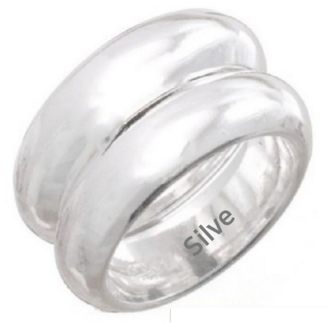 코코날다 99% 순은반지 전통 쌍엥게이지 쌍가락지 은반지 남여공용 은공예 (2set) 실버 반지 (7호~30호)