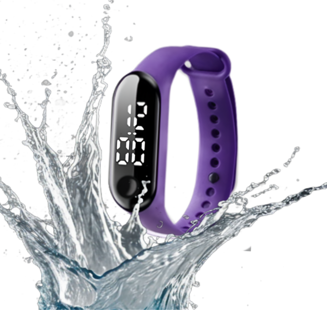 재재팩토리 led 방수 손목시계 밴드형 디지털 스포츠시계