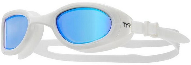 TYR SPECIAL 스페셜 Ops 3.0 비편광 성인용 핏 투명/블루/블랙 149652, Mirrored, White