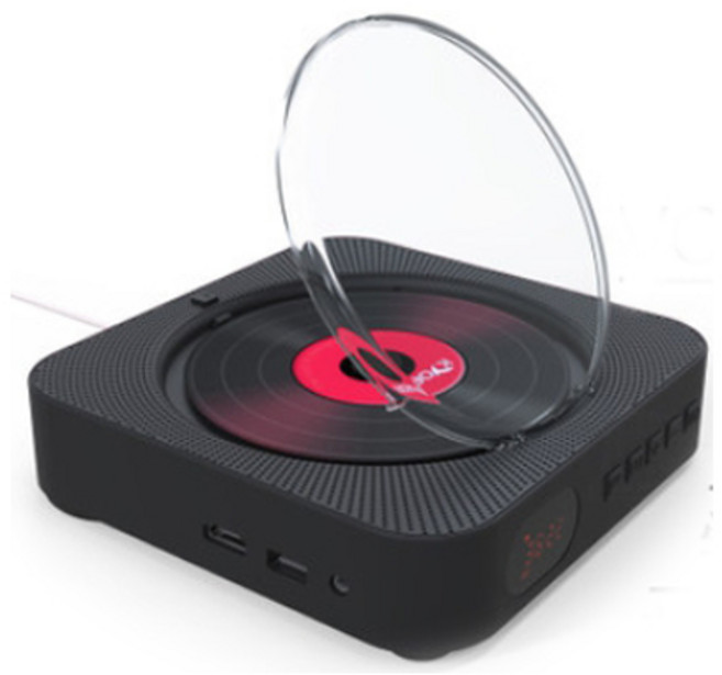 606 CD/DVD 兩用播放機 內建電池版 MP3隨身聽 全格式支援 台灣公司完整保固 隨貨附發票, 內置電池CD/DVD兩用尊爵版黑色