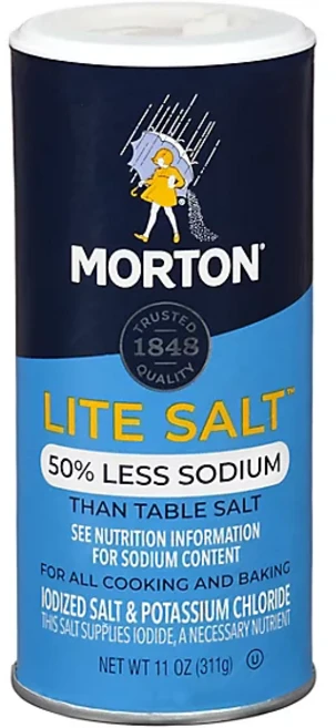 몰튼 라이트 솔트 50% 레스 소디움 저염소금 Morton Lite Salt - 11 Oz, 311g, 1개