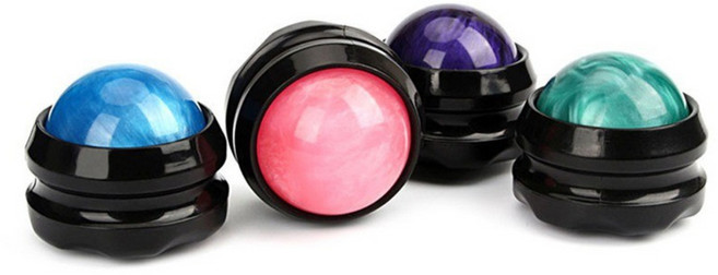 에보윈 볼롤핏 3.0 PRO 롤링 지압볼 마사지볼, 오로라핑크, 1개