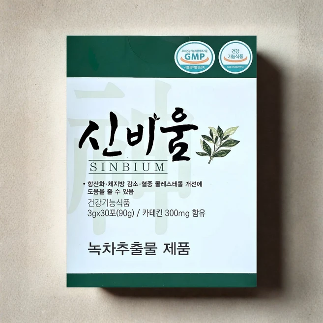 신비움 녹차추출물, 1박스, 90g - 쿠팡