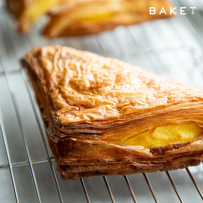 [유니온트리] 리얼 커스터드 페스츄리 생지 120g, 10개