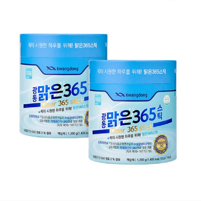광동 맑은365 스틱 30p, 12g, 200개