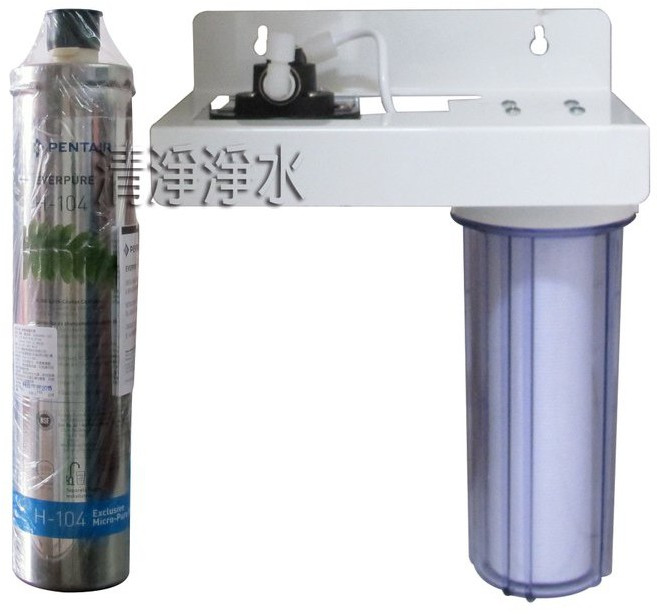 美國EVERPURE H104/H-104濾心含全套配件二道特惠組, 1個, H1042S-2288
