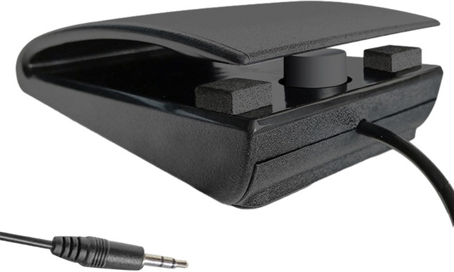 다양한 악기를 위한 MIDI 키보드용 다기능 지속 페달 내구성 풋 페달 3.5mm/6.5mm 커넥터, 3.5 interface