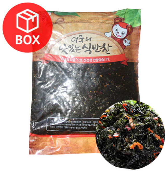 반찬단지 반찬단지 파래무침 1박스(4kg x 4개), 4개, 4kg