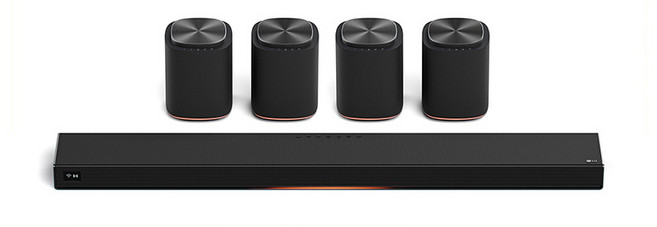 LG전자 사운드 스위트 사운드바 홈시어터, 블랙, H7SAM54