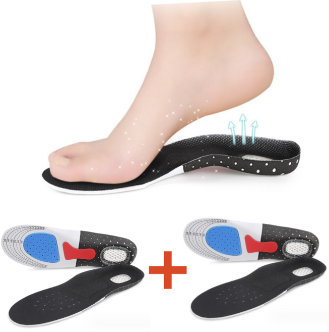 문밸리준 발편한 EVA 기능성 깔창 신발 쿠션 아치 인솔 2세트