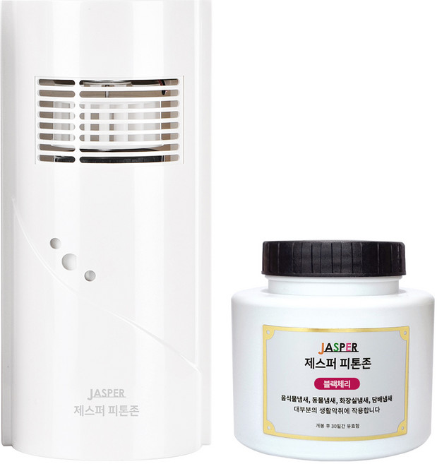 제스퍼 피톤존 자동분사 국내특허 실내탈취기 블랙체리향, 240g, 1세트