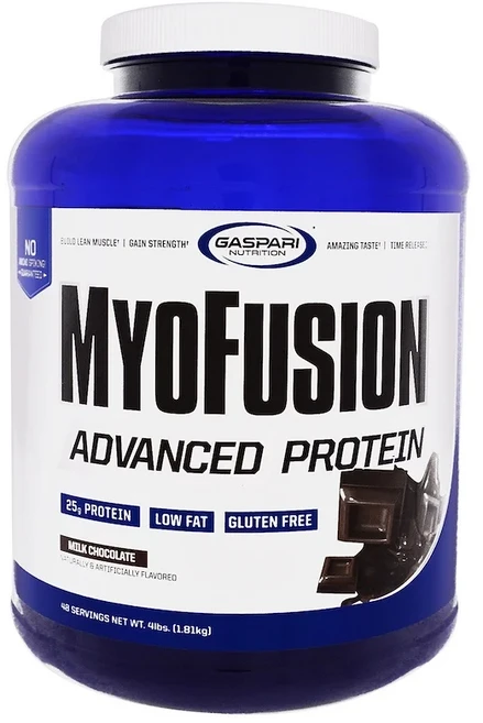 가스파리 뉴트리션 MyoFusion Advanced Protein Milk Chocolate 4 lbs (1.81 kg), 1.81kg, 1개 - 쿠팡