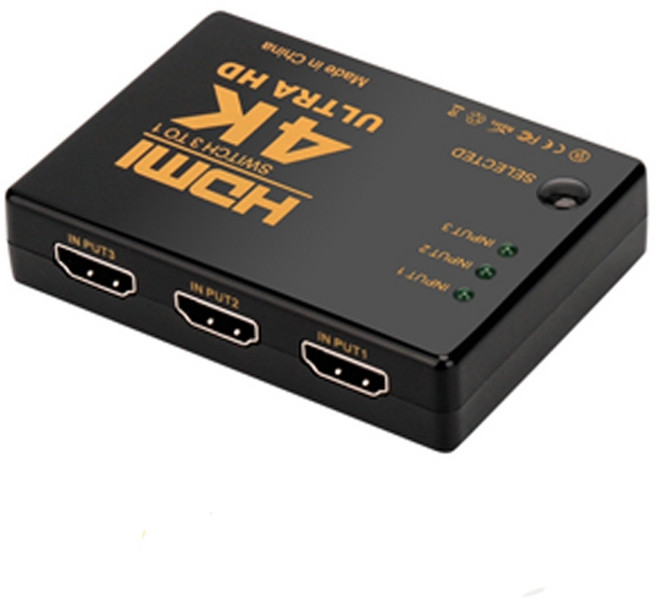 HDMI 切換器 4K 畫質 三進一出, 1個, UH-7593