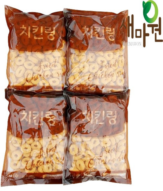 새마원 치킨링 1kg, 4개
