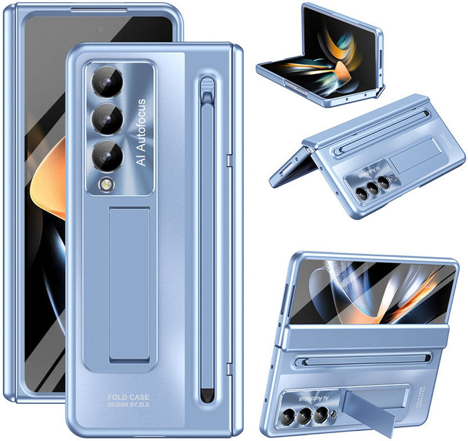 HEZO헤조 Z폴드 힌지보호 풀커버 범퍼 케이스 S펜 포함